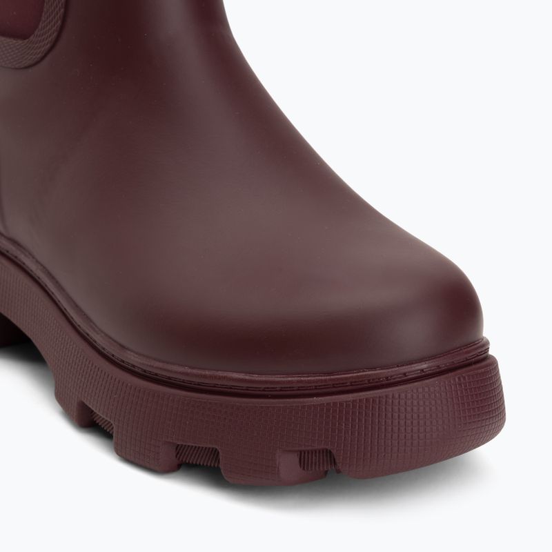 Női gumicsizma Tommy Hilfiger Stamp Warm Ankle oxblood 7