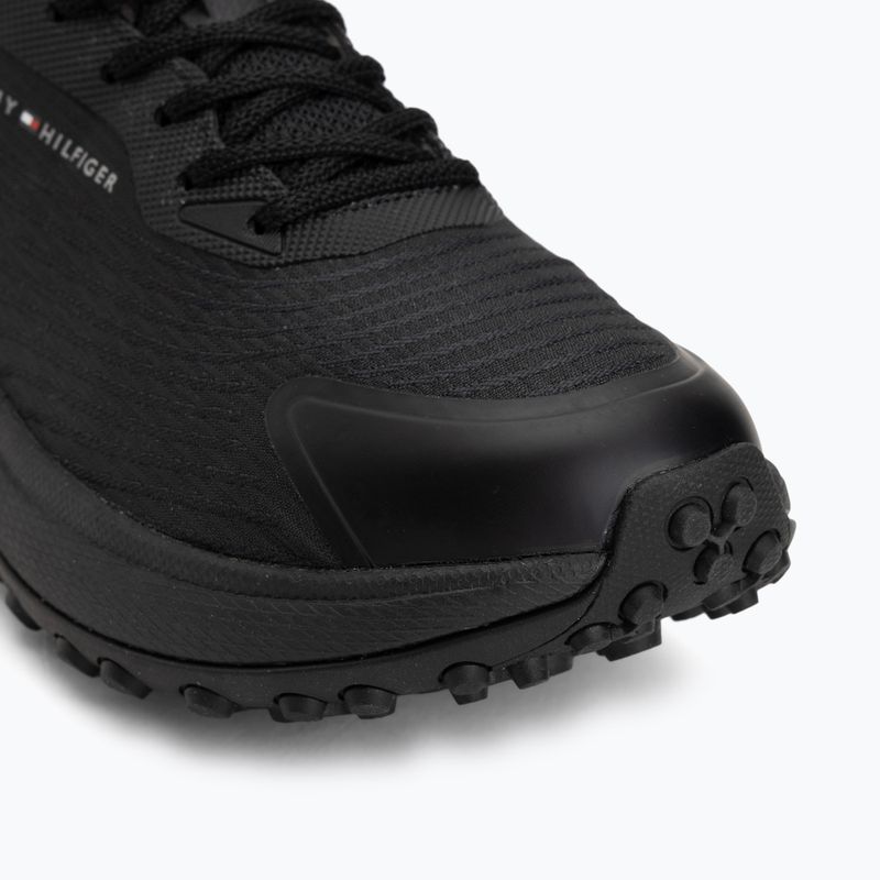 Férfi cipők Tommy Hilfiger The Canyon X Knit triple black 7
