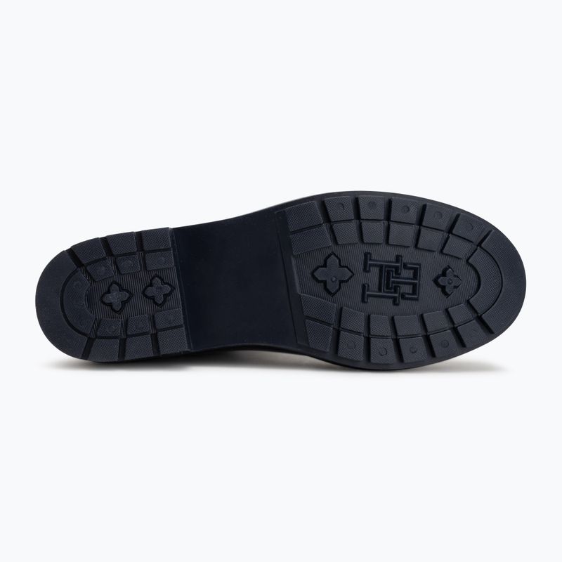 Női gumicsizma Tommy Hilfiger Buckle Glossy Ankle space blue 4