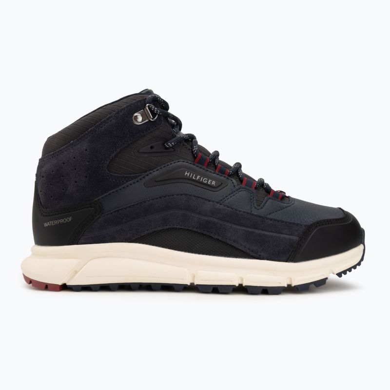 Férfi cipők Tommy Hilfiger Mix Chuk Waterproof navy blue 2