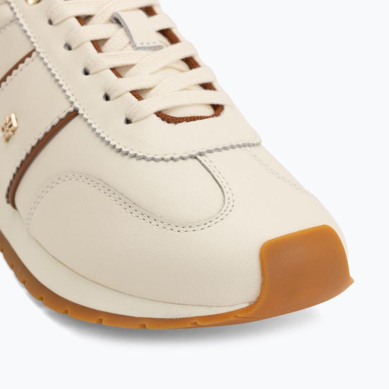 Női cipők Tommy Hilfiger Th Premium Casual Runner beige allover 06 7