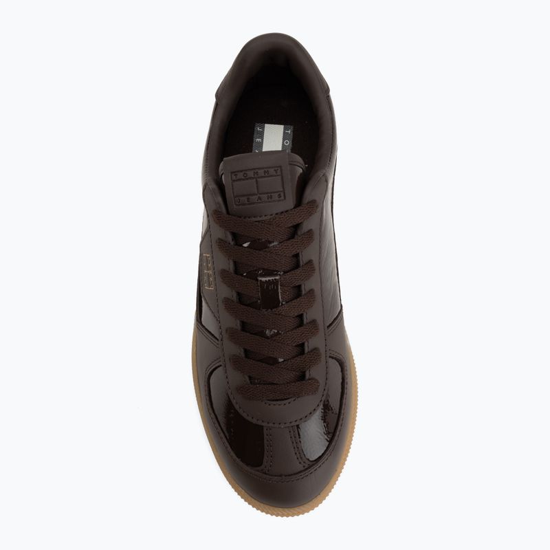 Női cipők Tommy Hilfiger The Greenwich Edge Soft Naplak fondant brown 5