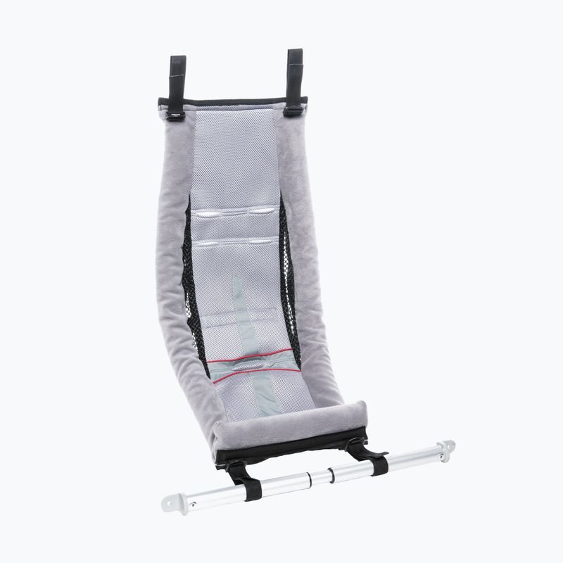 Hálóágy a Thule Infant Sling Coaster XT kerékpár utánfutóhoz szürke