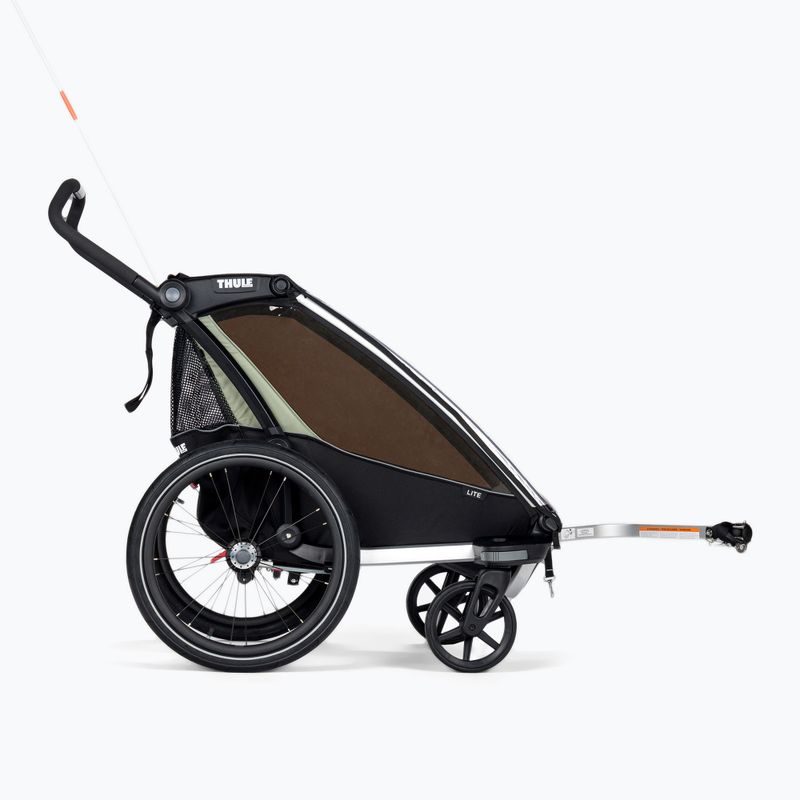 Thule Chariot Lite 1 együléses kerékpár utánfutó fekete 10203021 2