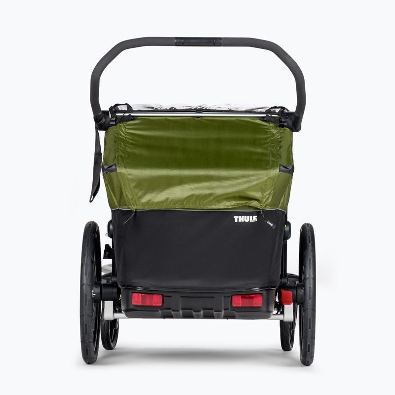 Thule Chariot Cab2 dupla kerékpár utánfutó fekete 10204021 3