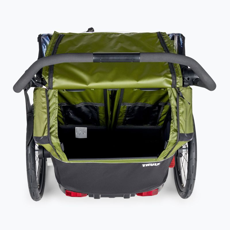 Thule Chariot Cab2 dupla kerékpár utánfutó fekete 10204021 4