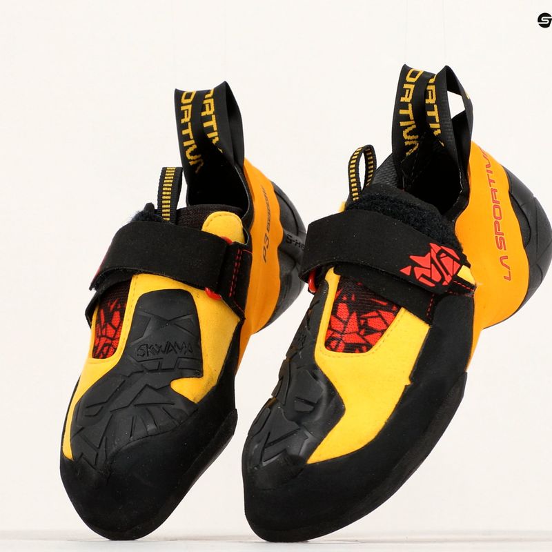 La Sportiva férfi hegymászócipő Skwama fekete/sárga 16