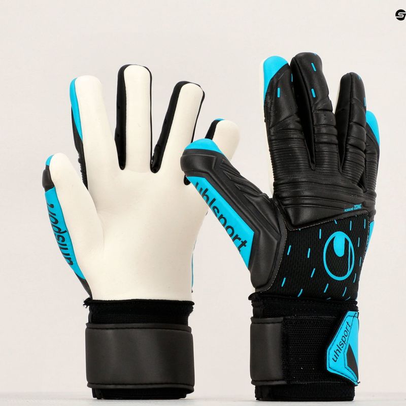 Uhlsport Classic Soft Hn Comp kapuskesztyű fekete/kék/fehér 8