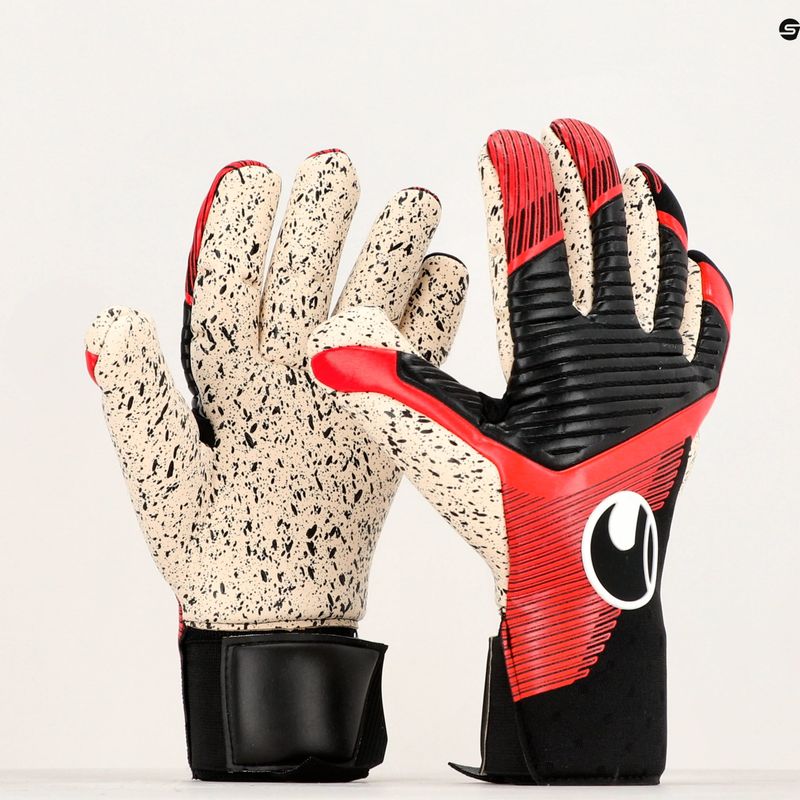 Uhlsport Powerline Supergrip+ Finger Surround kapus kesztyűk 4