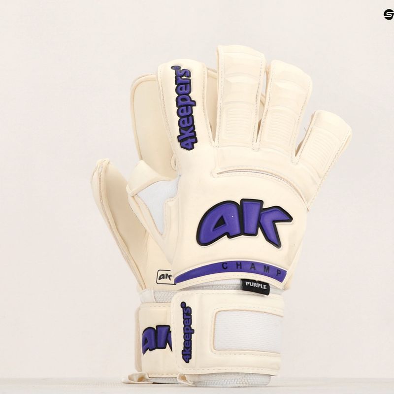 4Keepers Champ Purple VI kapuskesztyű fehér 12