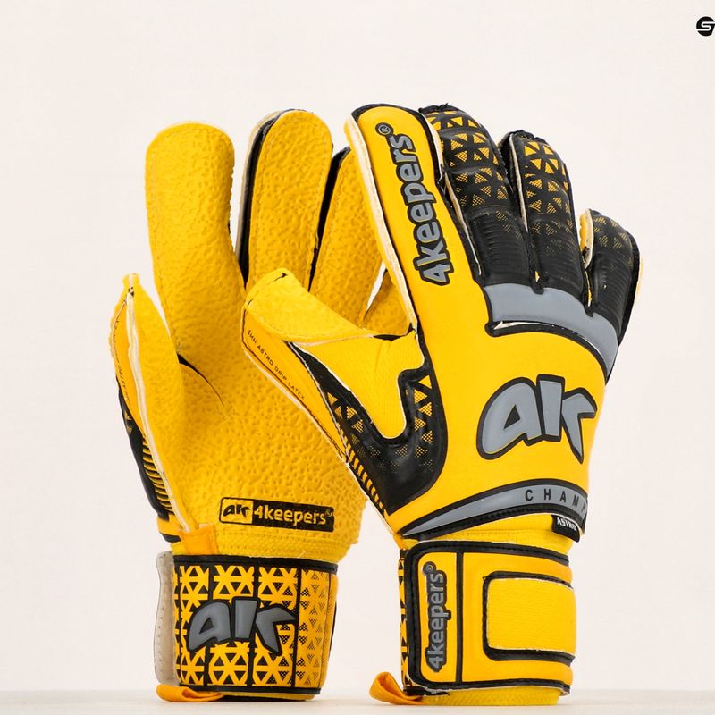 4Keepers Champ Astro VI kapuskesztyű sárga/szürke 5