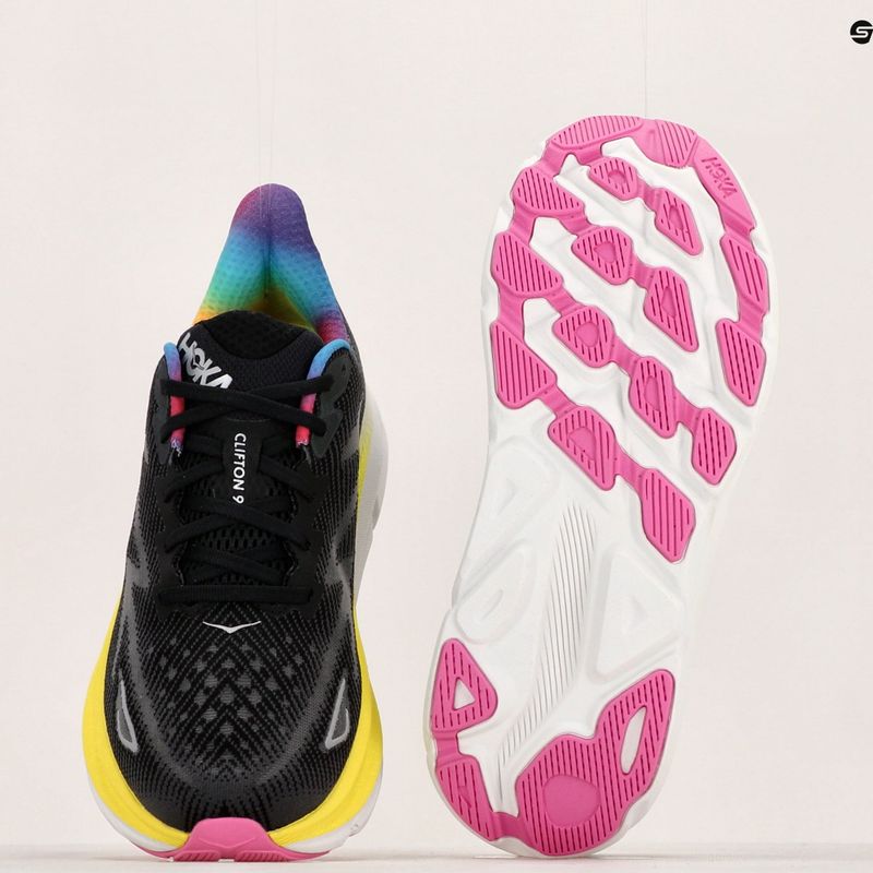 Férfi futócipő HOKA Clifton 9 fekete/all aboard 9