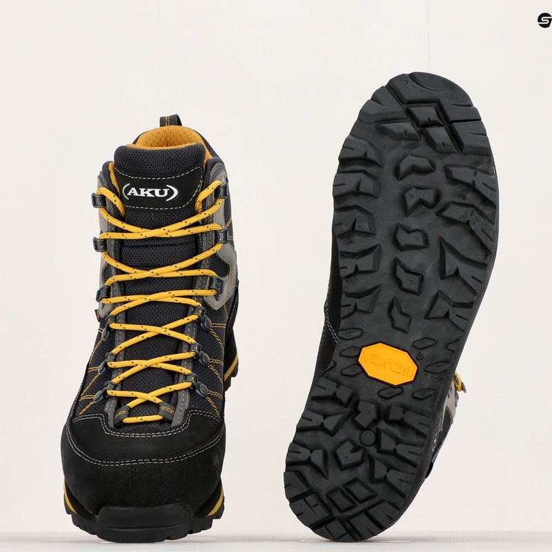 AKU Trekker Lite III GTX szürke-sárga férfi túrabakancs 977-491 9