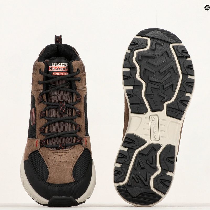 SKECHERS Oak Canyon Ironhide csokoládé férfi túracipő 14