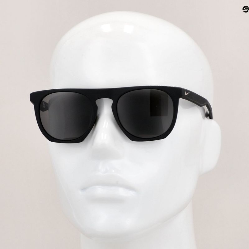 Napszemüveg Nike Flatspot P matte black/silver grey polarized lens 8