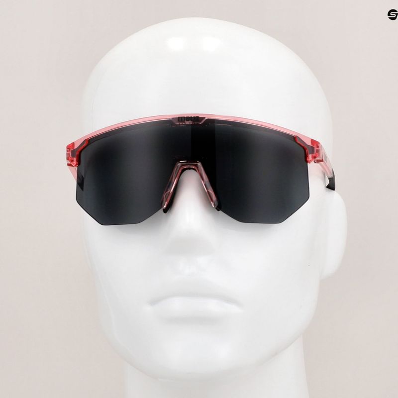 Bliz Hero Small S3 átlátszó rózsaszín/füstös kerékpáros szemüveg 14