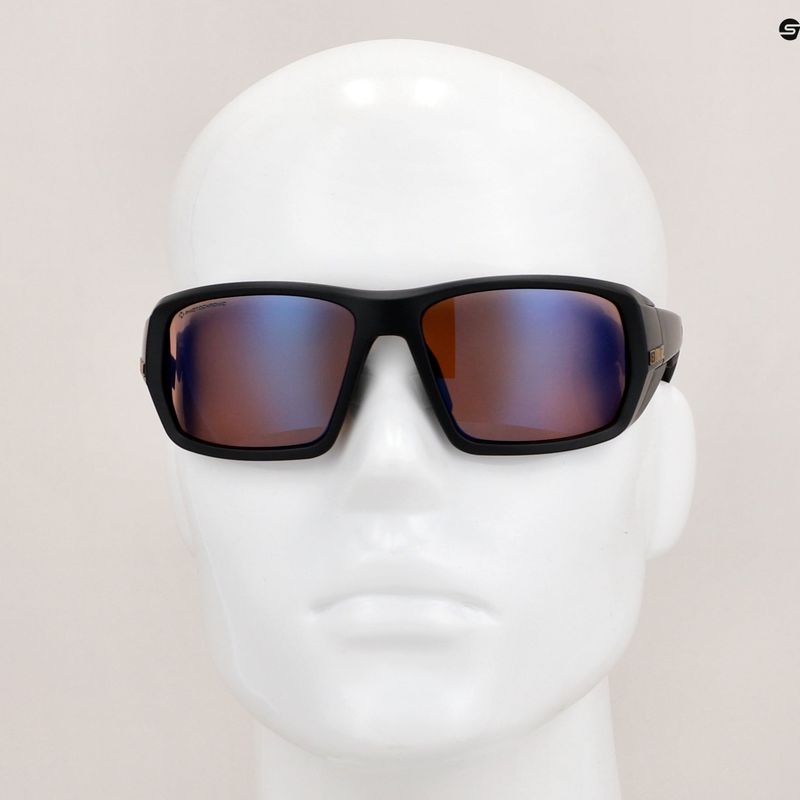 Bliz Peak Nano Optics Fotokróm S2-S4 matt fekete/barna kék multi kerékpáros szemüveg 11