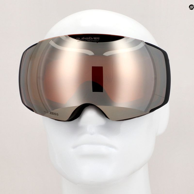 Quiksilver Greenwood S3 fekete / clux mi ezüst snowboardszemüveg 12