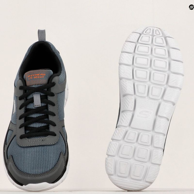 SKECHERS Track Scrolic férfi edzőcipő faszén/fekete 14