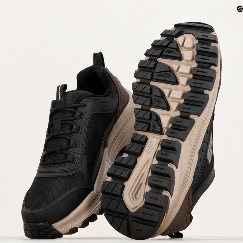 SKECHERS D'Lux Trekker férfi trekking cipő fekete/természetes 14