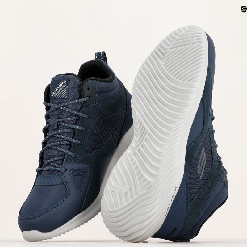 Férfi SKECHERS Bounder Blast Back navy cipő 8