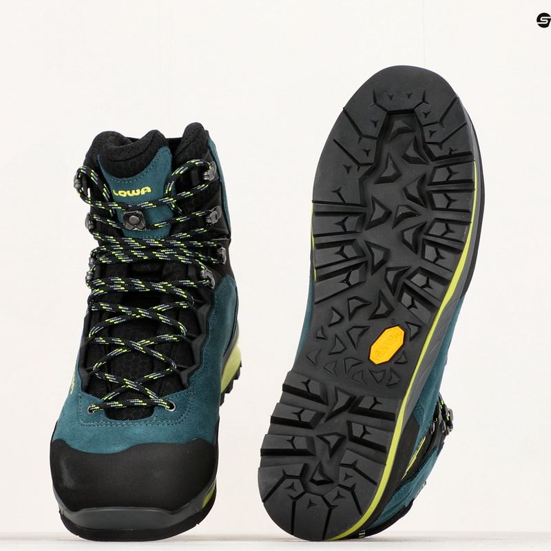 Cipő LOWA Cadin II GTX Mid stahlblau/limone 9