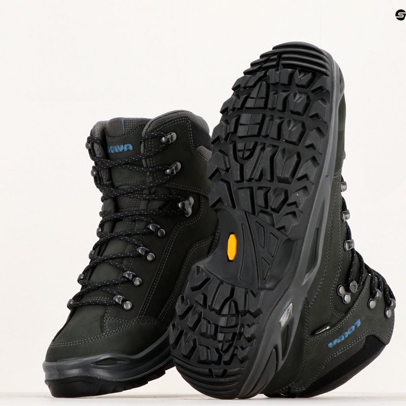 Cipő LOWA Renegade GTX Mid anthrazit/stahlblau 10