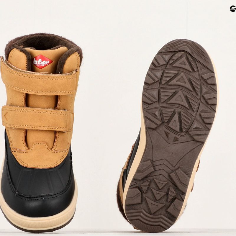 Lee Cooper gyermek hótaposó LCJ-23-01-2059 camel 10