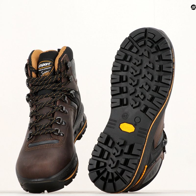 Grisport férfi túrabakancs barna 15003DV5G 9