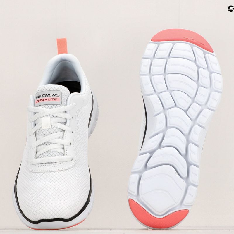 Női edzőcipő SKECHERS Flex Appeal 4.0 Brilliant View fehér/rózsaszín 8