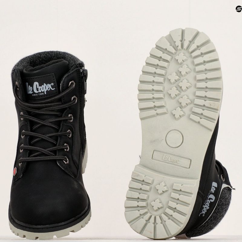 Lee Cooper gyermek cipő LCJ-22-01-1491 fekete 8