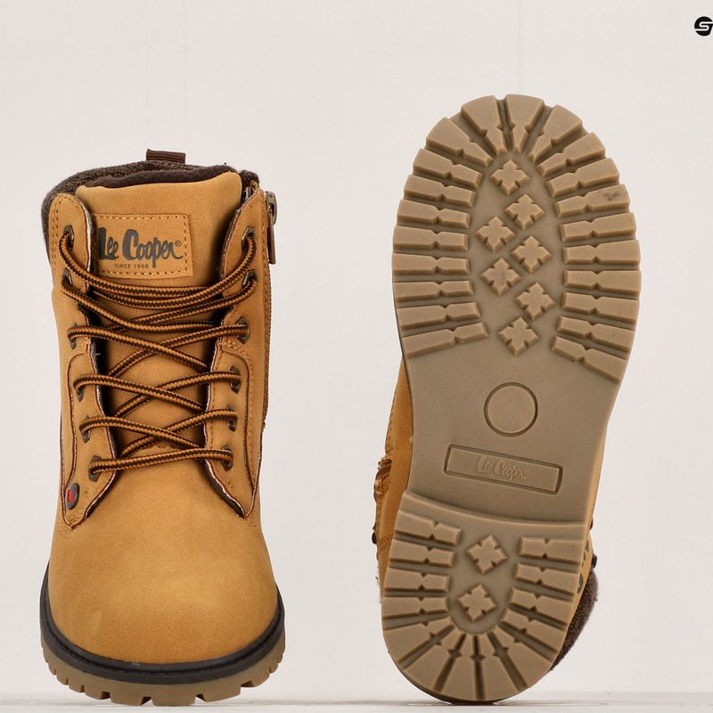 Lee Cooper gyermek cipő LCJ-22-01-1490 camel 8