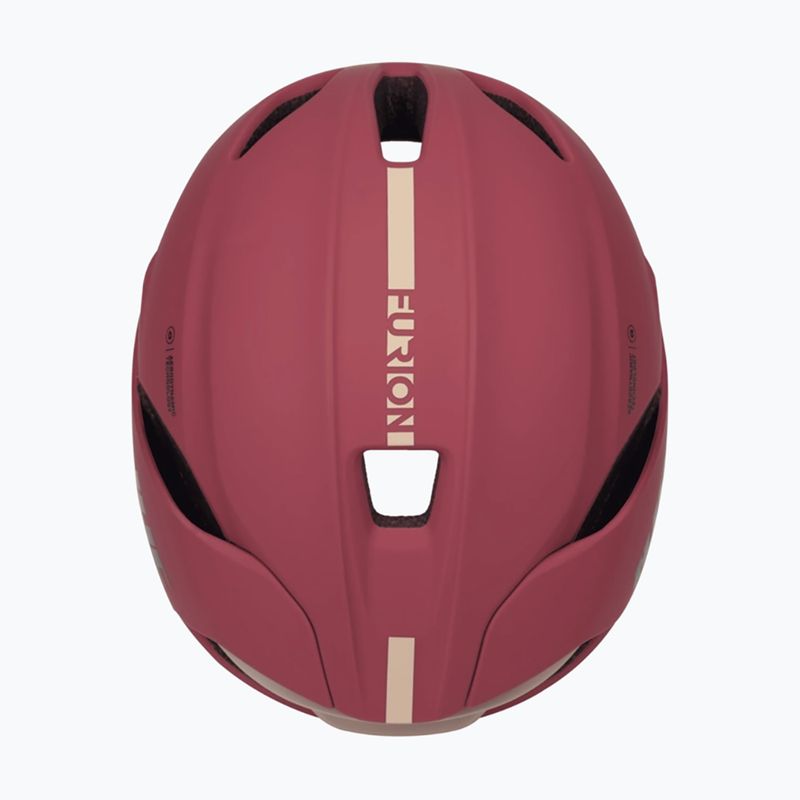 Kerékpáros sisak HJC Furion 3 mt rosewood 6