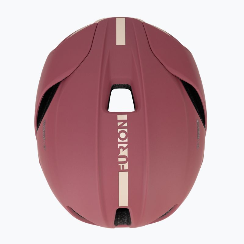 Kerékpáros sisak HJC Furion 3 mt rosewood 6