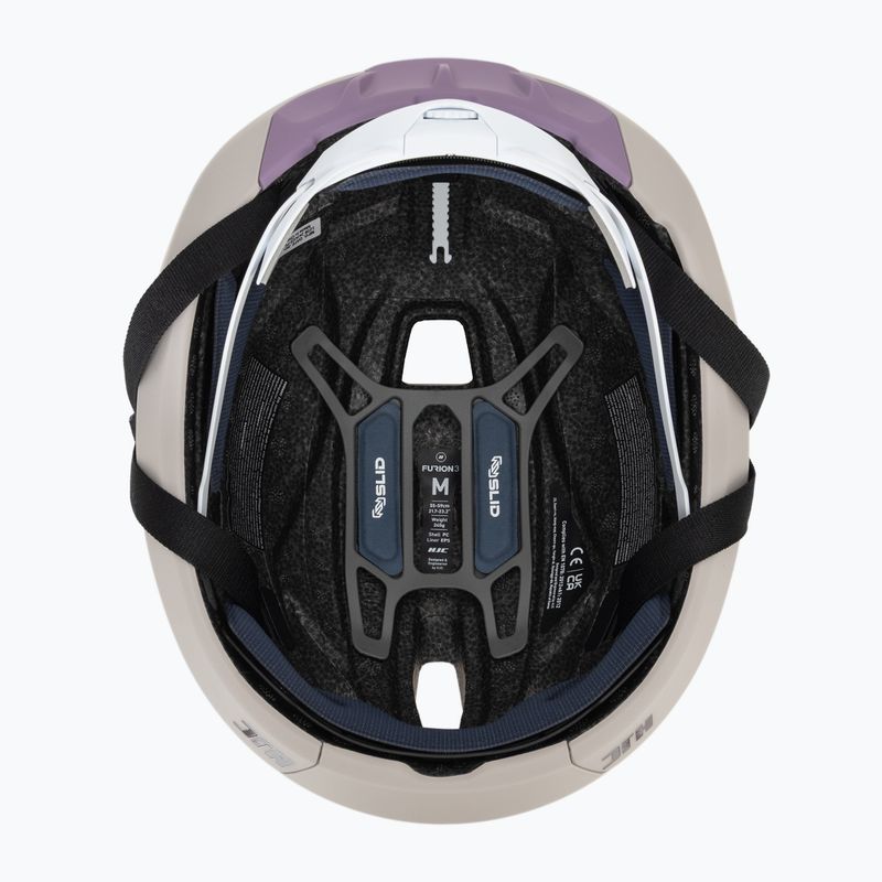 Kerékpáros sisak HJC Furion 3 mt beige/purple 5