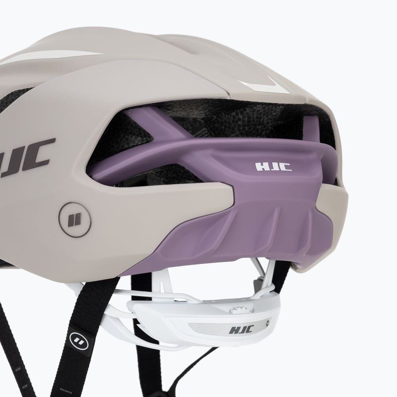 Kerékpáros sisak HJC Furion 3 mt beige/purple 8