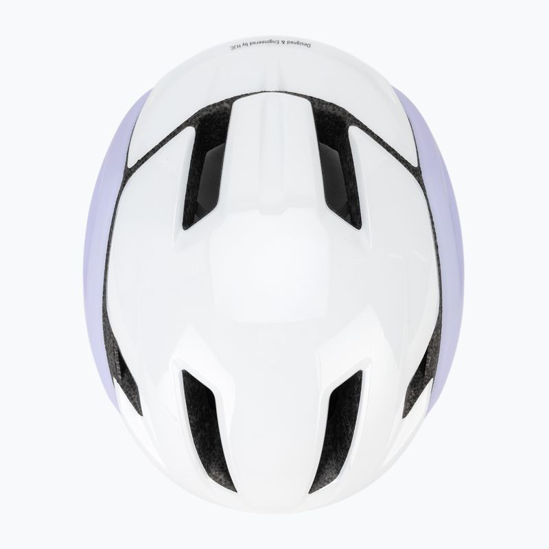 Kerékpáros sisak HJC Valeco 2 mt gl white/lilac 6