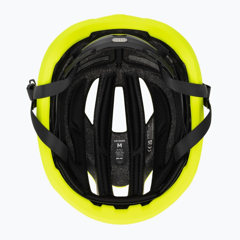 Kerékpáros sisak HJC Crosser neon yellow 5