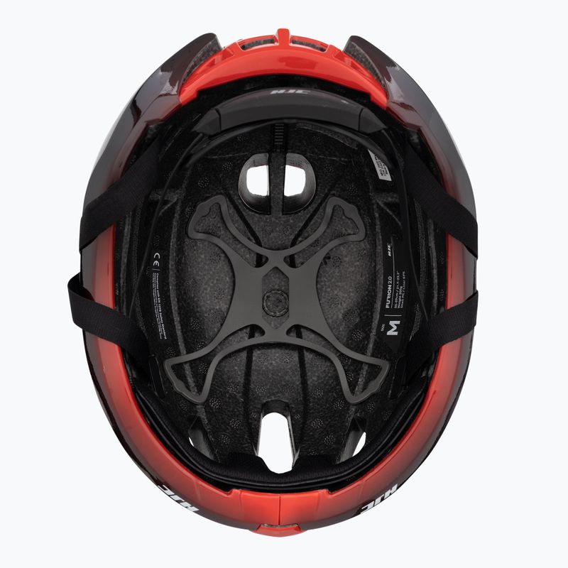 Kerékpáros sisak HJC Furion 2.0 fade red 5