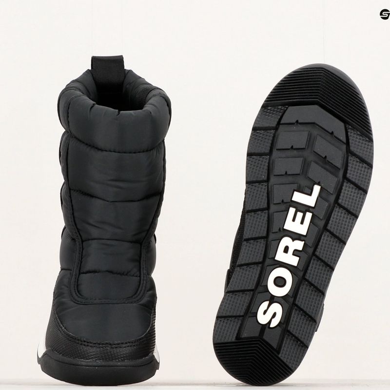 Sorel Outh Whitney II Puffy Mid junior hócsizma fekete 15