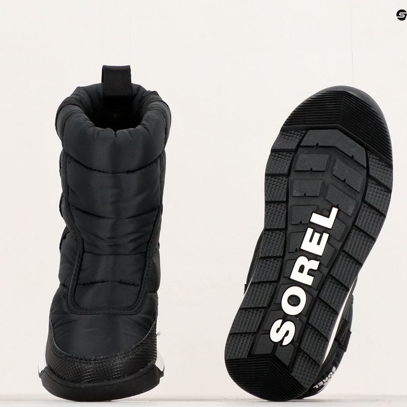 Sorel Outh Whitney II Puffy Mid gyermek hócsizma fekete 15