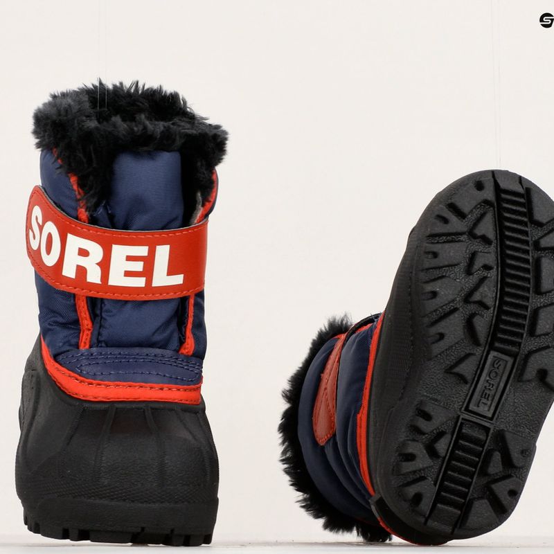 Sorel Snow Commander gyermek hócsizma éjszakai/vitorla piros 15