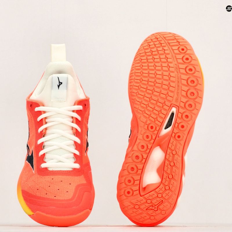 Férfi röplabda cipő Mizuno Wave Luminous 2 neon láng / fekete / bolt2 neon 9