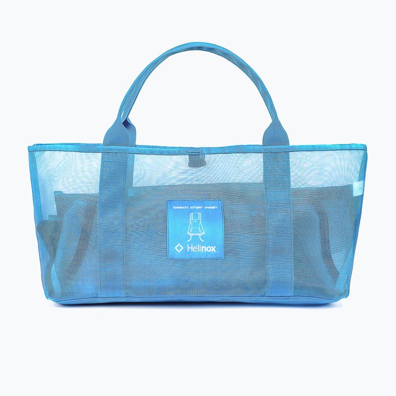 Kempingszék Helinox Beach blue mesh 5