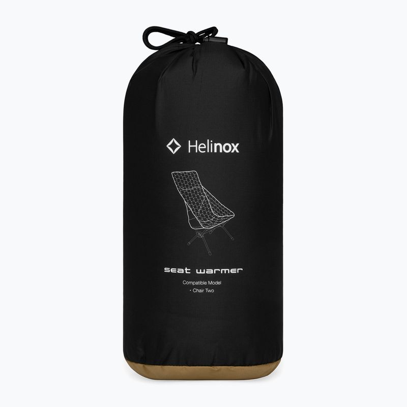 Helinox ülésmelegítő a kettes székhez fekete/kojotbarna színben 14
