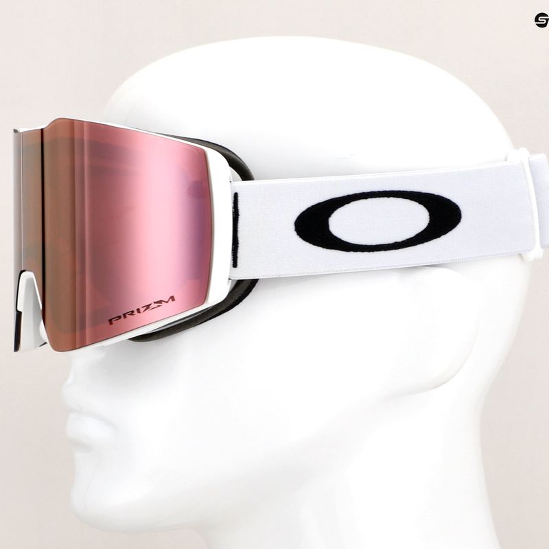 Oakley Fall Line matt fehér/prizm rózsaarany síszemüveg 10