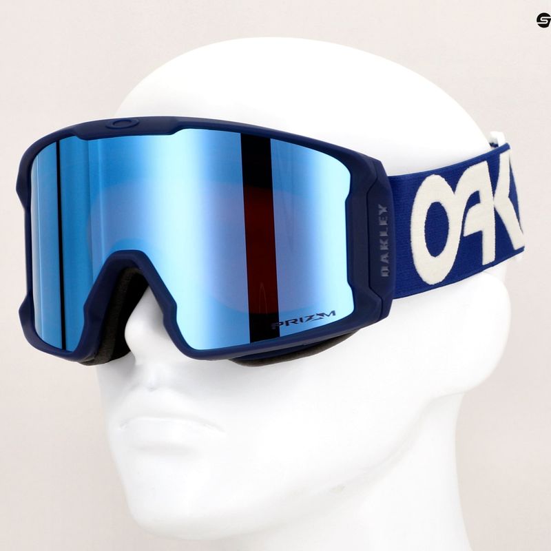 Oakley Line Miner matt b1b navy/prizm zafír irídium síszemüveg 7