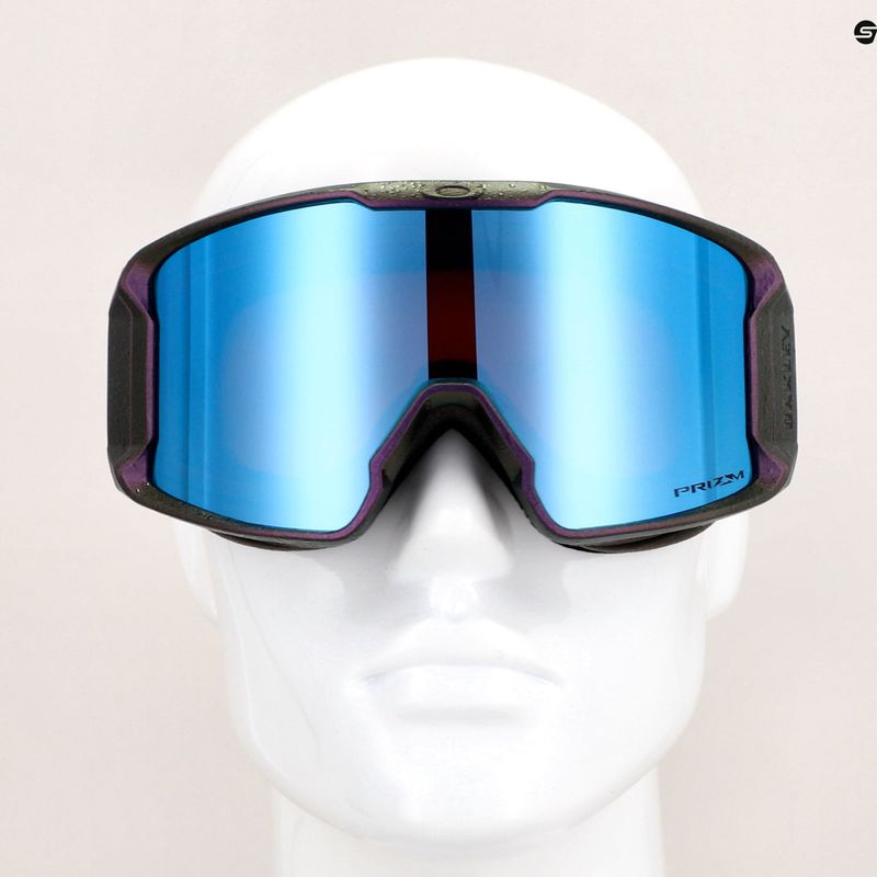 Oakley Line Miner fractel lila/prizma zafír irídium síszemüveg 7