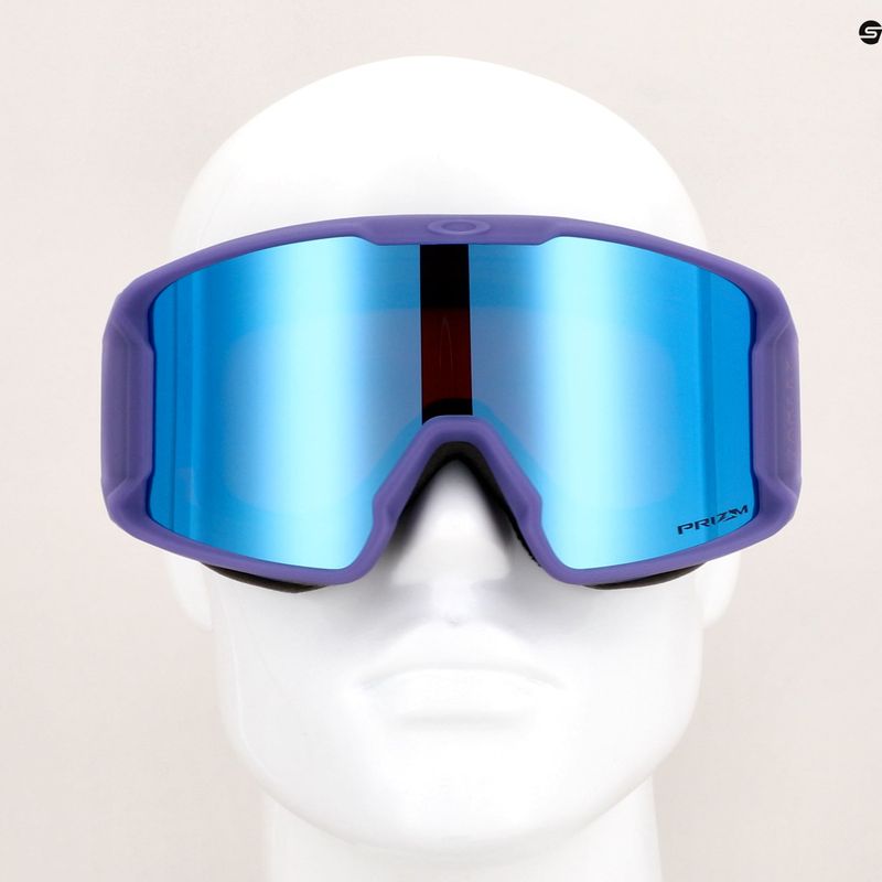 Oakley Line Miner matt b1b lila/prizm zafír irídium síszemüveg 7