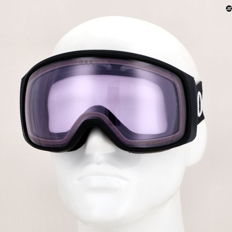 Oakley Flight Tracker matt fekete/prizm hó rózsaszín síszemüveg 10